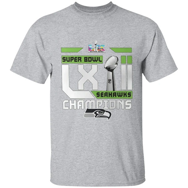 Seattle Seahawks Super Bowl 2026 Nfl Champs Football Shirt - Image 9