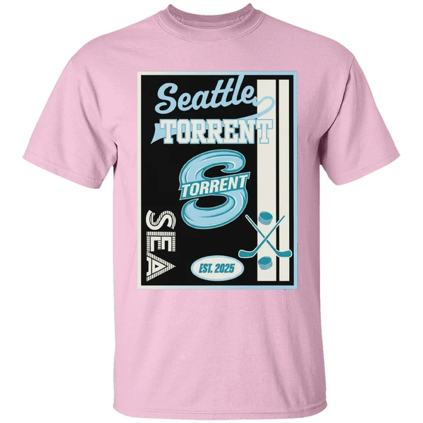 Seattle Torrent Est 2025 Hockey Shirt Seattle Torrent Est 2025 Hockey Shirt
