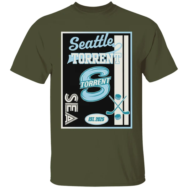 Seattle Torrent Est 2025 Hockey Shirt - Image 3