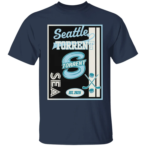 Seattle Torrent Est 2025 Hockey Shirt - Image 4
