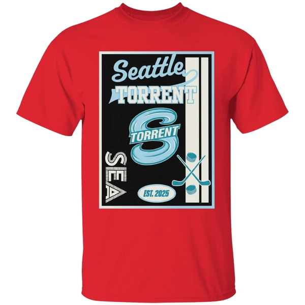 Seattle Torrent Est 2025 Hockey Shirt - Image 6