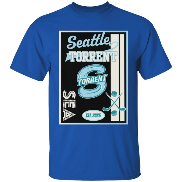 Seattle Torrent Est 2025 Hockey Shirt - Image 7