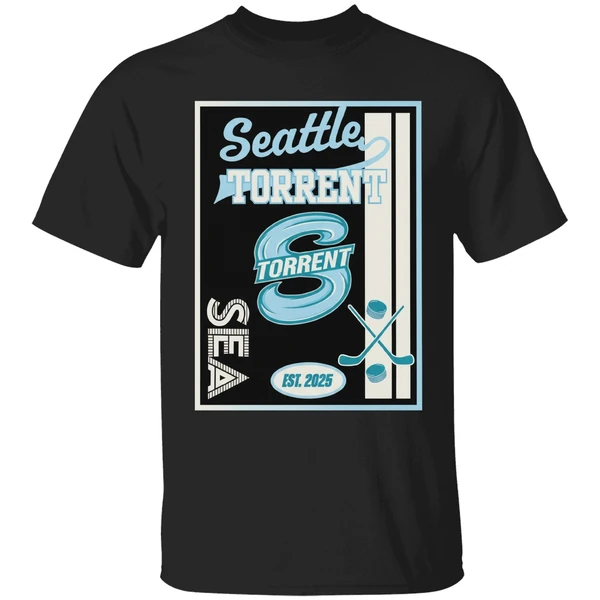 Seattle Torrent Est 2025 Hockey Shirt - Image 8