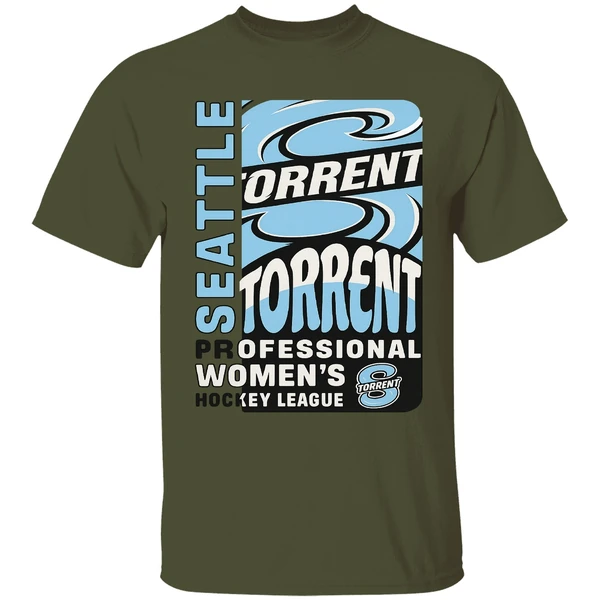 Seattle Torrent Hockey Professional Womens Hockey League Shirt - Image 3