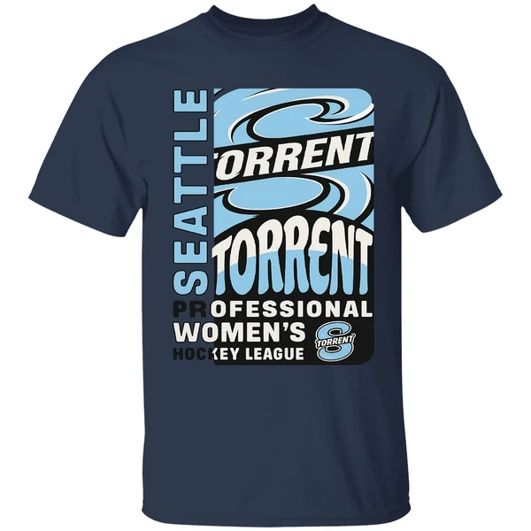 Seattle Torrent Hockey Professional Womens Hockey League Shirt - Image 4