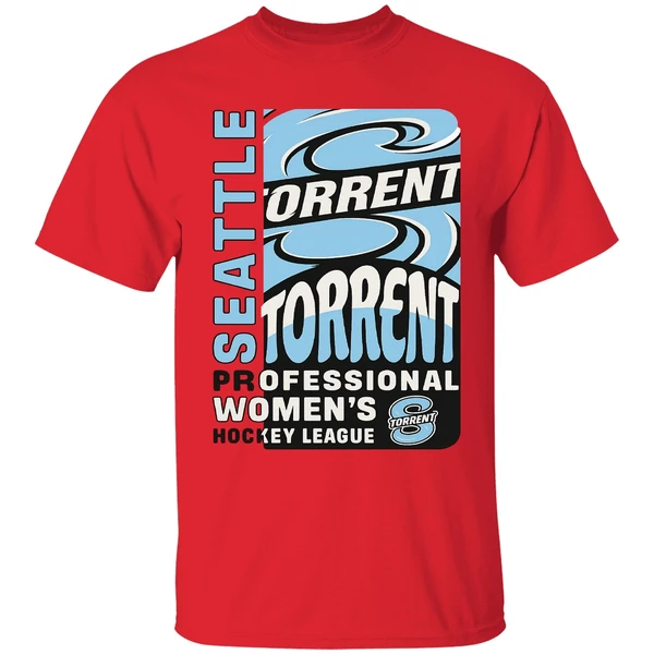 Seattle Torrent Hockey Professional Womens Hockey League Shirt - Image 6