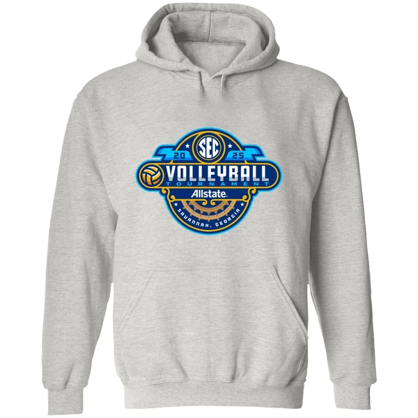 Sec Volleyball Tournament 2025 Allstate Savannah Bound Georgia Logo Hoodie - Image 9