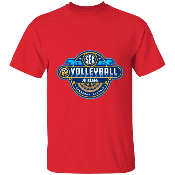 Sec Volleyball Tournament 2025 Allstate Savannah Bound Georgia Logo Shirt - Image 6