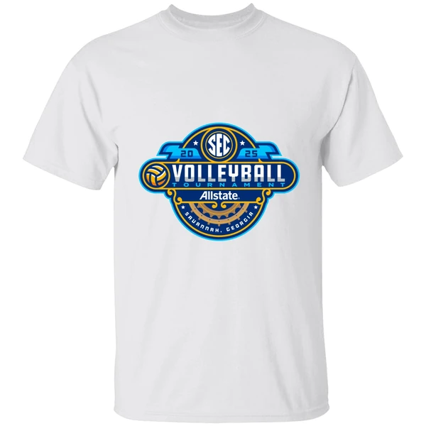 Sec Volleyball Tournament 2025 Allstate Savannah Bound Georgia Logo Shirt - Image 9