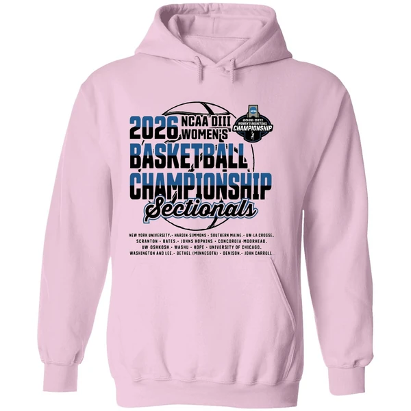 Sectionals 2026 Ncaa Diii Womens Basketball Championship Hoodie - Image 5