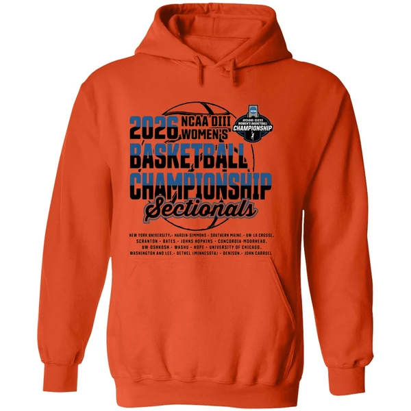 Sectionals 2026 Ncaa Diii Womens Basketball Championship Hoodie - Image 6