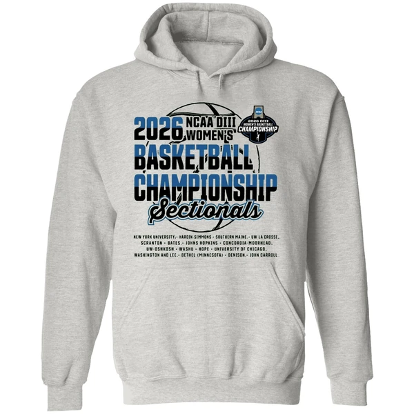 Sectionals 2026 Ncaa Diii Womens Basketball Championship Hoodie - Image 9