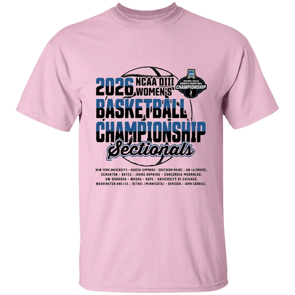 Sectionals 2026 Ncaa Diii Womens Basketball Championship Shirt - Image 2