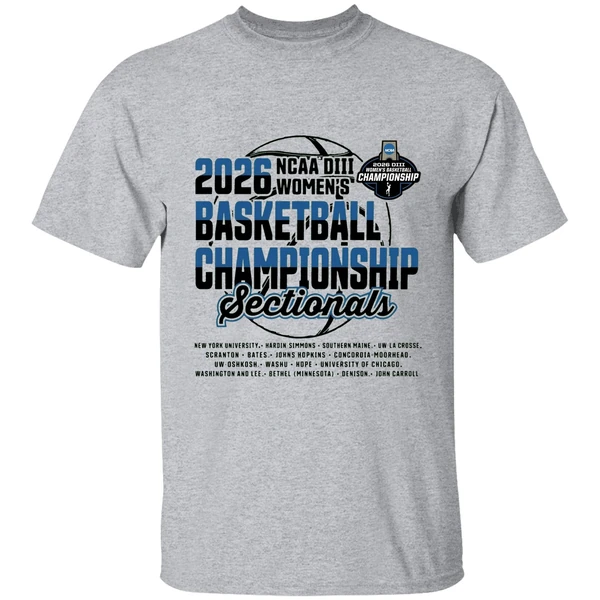 Sectionals 2026 Ncaa Diii Womens Basketball Championship Shirt - Image 6