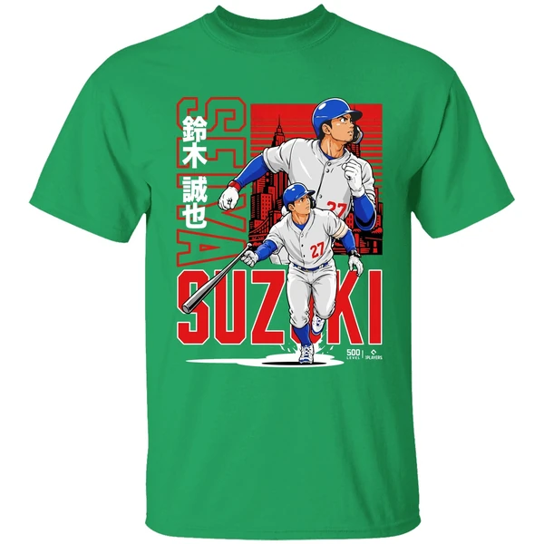 Seiya Suzuki Chicago C Anime Shirt - Image 2