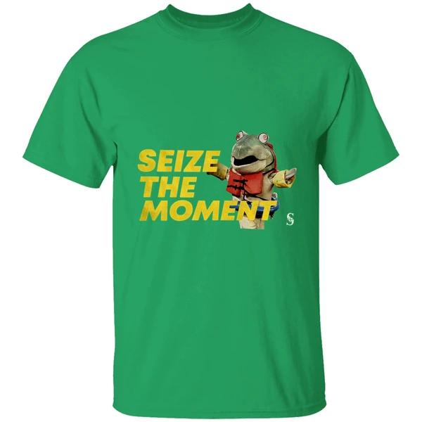 Seize The Moment Humpy Salmon New Mascot Seattle Mariners Mlb Baseball Shirt