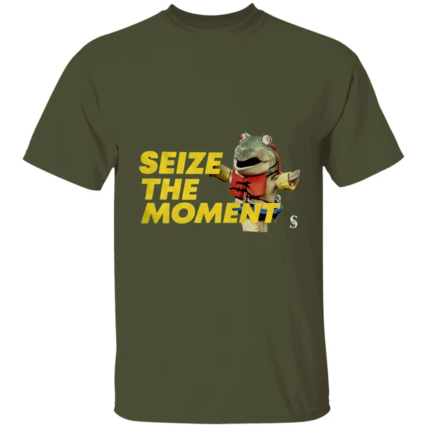 Seize The Moment Humpy Salmon New Mascot Seattle Mariners Mlb Baseball Shirt - Image 3