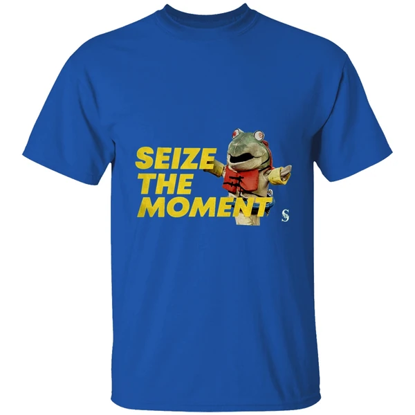 Seize The Moment Humpy Salmon New Mascot Seattle Mariners Mlb Baseball Shirt - Image 7