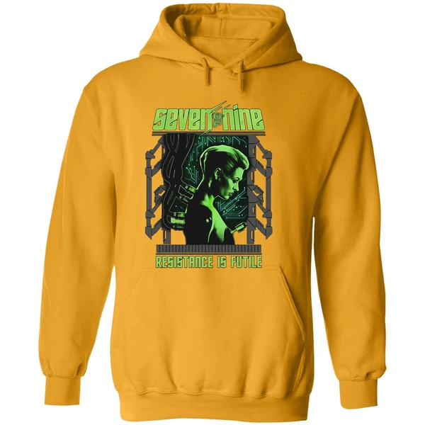 Seven Of Nine Resistance Is Futile Hoodie