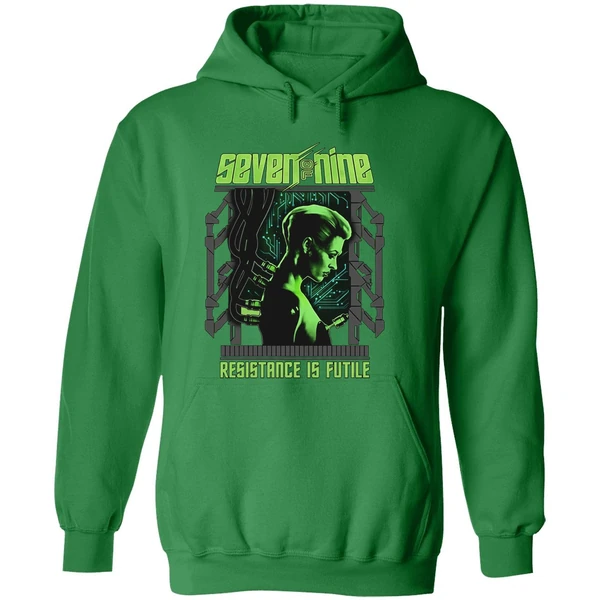 Seven Of Nine Resistance Is Futile Hoodie - Image 2