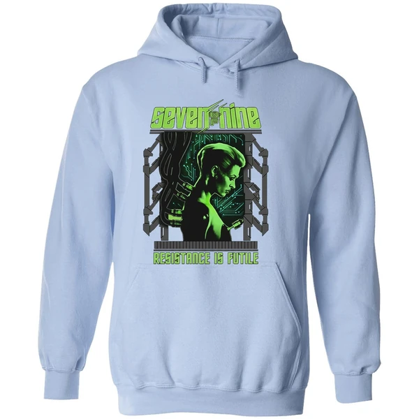 Seven Of Nine Resistance Is Futile Hoodie - Image 4