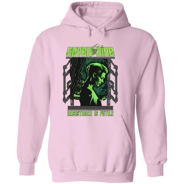 Seven Of Nine Resistance Is Futile Hoodie - Image 5