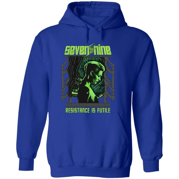 Seven Of Nine Resistance Is Futile Hoodie - Image 7
