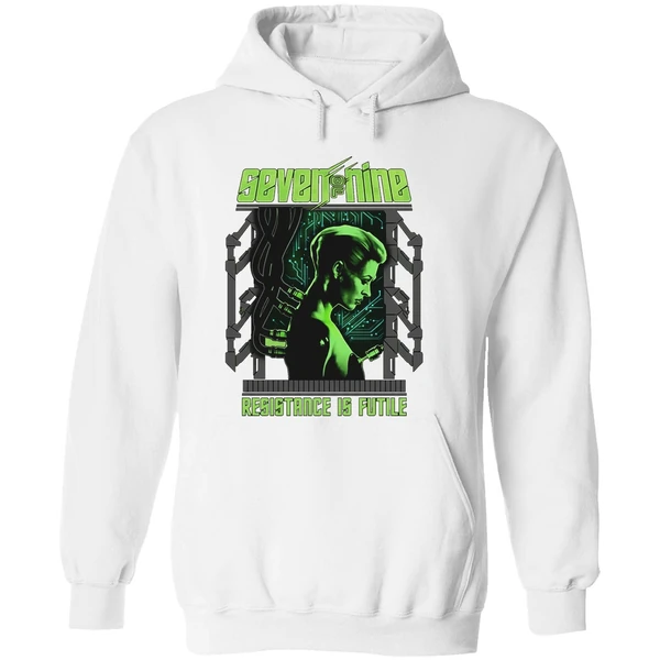 Seven Of Nine Resistance Is Futile Hoodie - Image 8