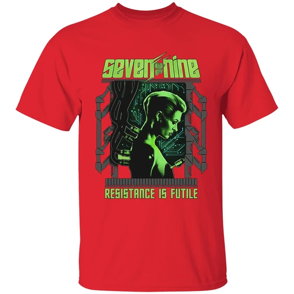 Seven Of Nine Resistance Is Futile Shirt - Image 4