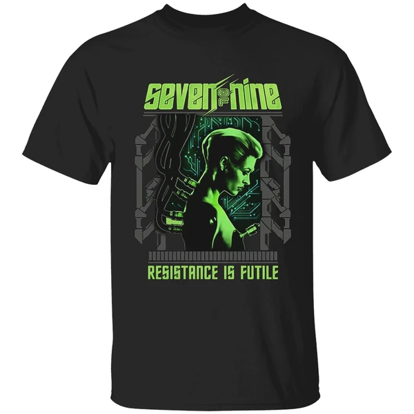Seven Of Nine Resistance Is Futile Shirt - Image 7