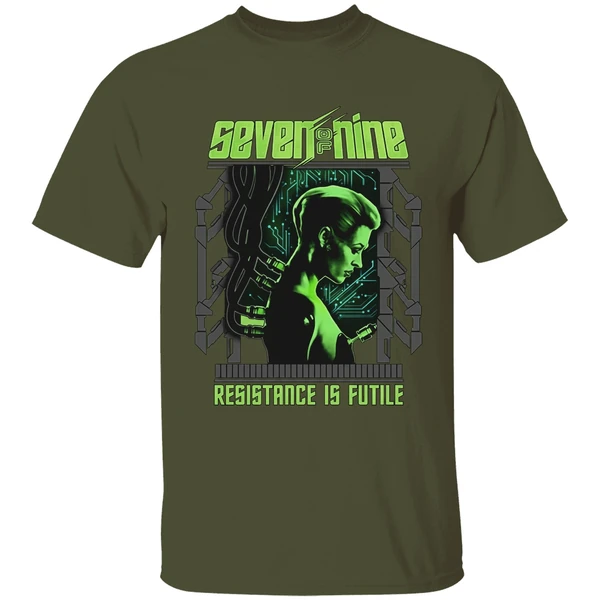 Seven Of Nine Resistance Is Futile Shirt - Image 9