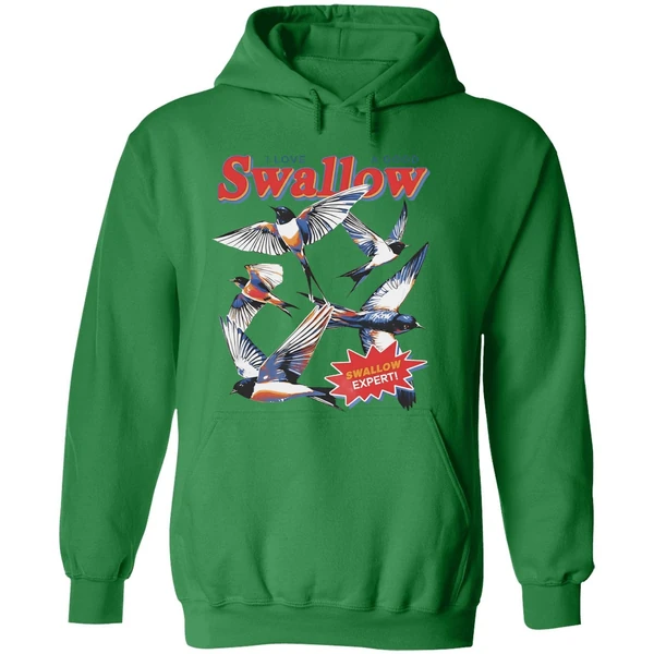 Several Swallow Birds I Love A Good Swallow Swallow Expert Hoodie - Image 2