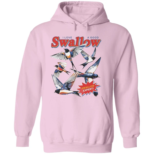 Several Swallow Birds I Love A Good Swallow Swallow Expert Hoodie - Image 5
