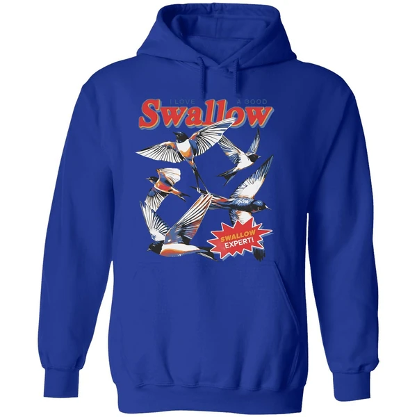 Several Swallow Birds I Love A Good Swallow Swallow Expert Hoodie - Image 7