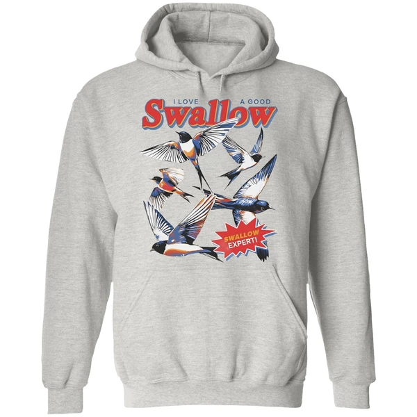Several Swallow Birds I Love A Good Swallow Swallow Expert Hoodie - Image 9