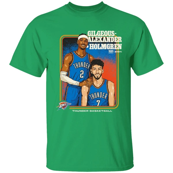 Shai Gilgeous Alexander Chet Holmgren Okc Thunder Step Brothers Shirt - Image 2