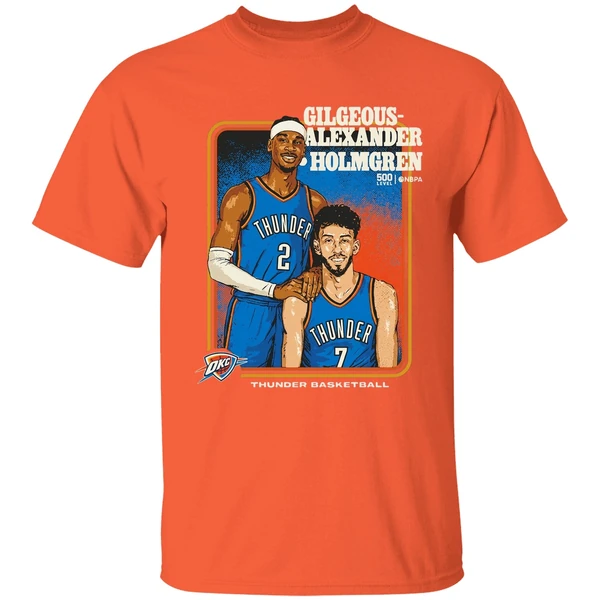 Shai Gilgeous Alexander Chet Holmgren Okc Thunder Step Brothers Shirt - Image 6