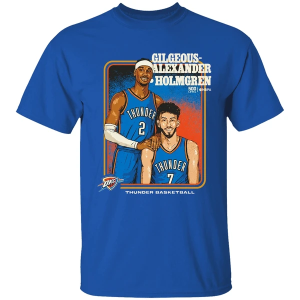 Shai Gilgeous Alexander Chet Holmgren Okc Thunder Step Brothers Shirt - Image 8