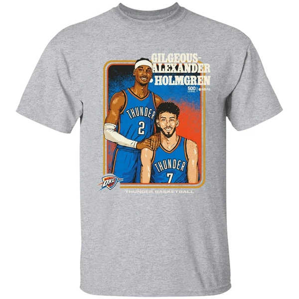 Shai Gilgeous Alexander Chet Holmgren Okc Thunder Step Brothers Shirt - Image 9