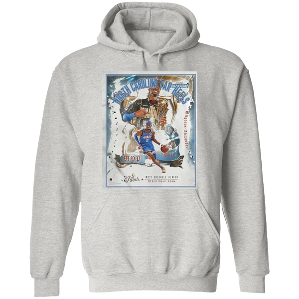 Shai Gilgeous Alexander Oklahoma City Thunder Fanatics Authentic Framed 2025 Nba Finals Mvp Collage Hoodie - Image 9