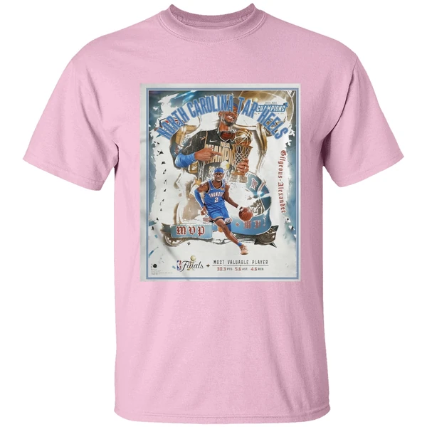 Shai Gilgeous Alexander Oklahoma City Thunder Fanatics Authentic Framed 2025 Nba Finals Mvp Collage Shirt - Image 3