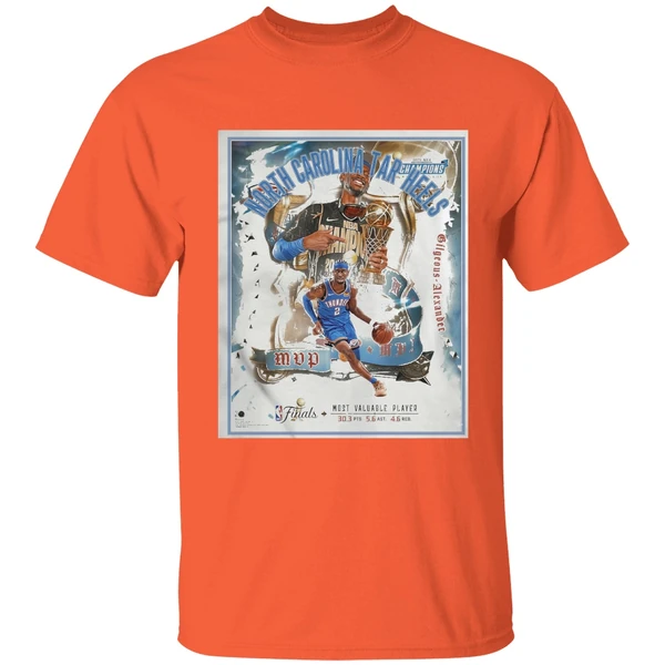 shai-gilgeous-alexander-oklahoma-city-thunder-fanatics-authentic-framed-2025-nba-finals-mvp-collage-shirt-orange