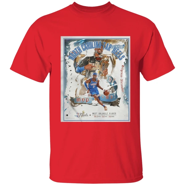 Shai Gilgeous Alexander Oklahoma City Thunder Fanatics Authentic Framed 2025 Nba Finals Mvp Collage Shirt - Image 7