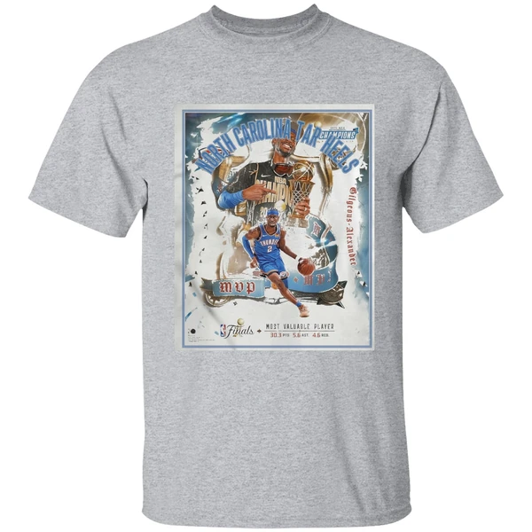 Shai Gilgeous Alexander Oklahoma City Thunder Fanatics Authentic Framed 2025 Nba Finals Mvp Collage Shirt - Image 9