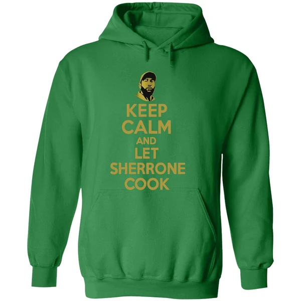 Sherrone Moore Keep Calm And Let Sherrone Cook Don Thomas Hoodie - Image 2