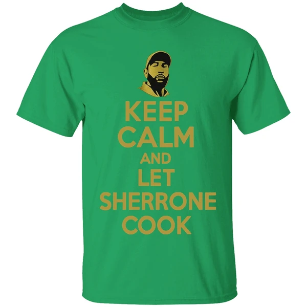 Sherrone Moore Keep Calm And Let Sherrone Cook Don Thomas Shirt - Image 2