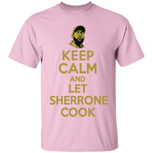 Sherrone Moore Keep Calm And Let Sherrone Cook Don Thomas Shirt - Image 3