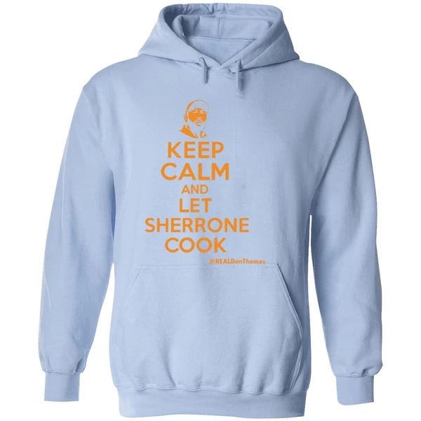 Sherrone Moore Keep Calm And Let Sherrone Cook Hoodie - Image 4