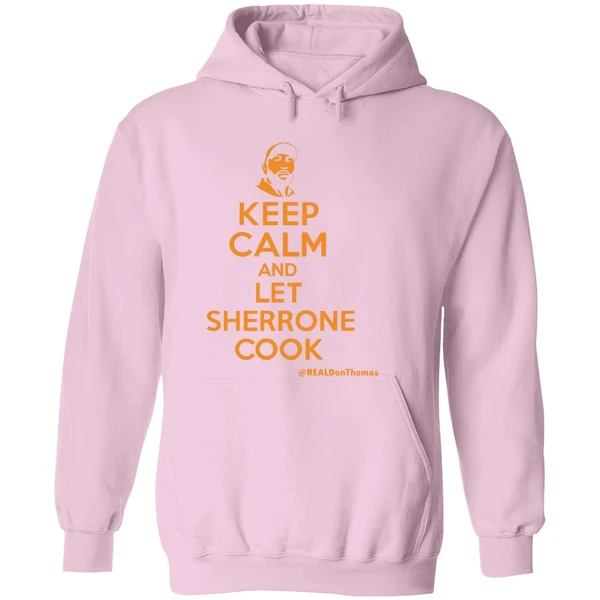 Sherrone Moore Keep Calm And Let Sherrone Cook Hoodie - Image 5