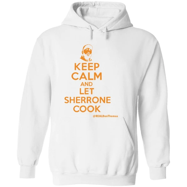 Sherrone Moore Keep Calm And Let Sherrone Cook Hoodie - Image 8
